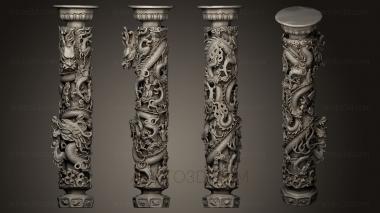 Columns (KL_0087) 3D model for CNC machine